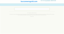 Desktop Screenshot of buccaneersguild.com